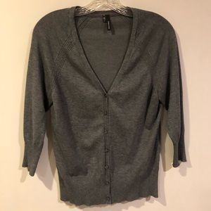 Grey Maurice’s cardigan
